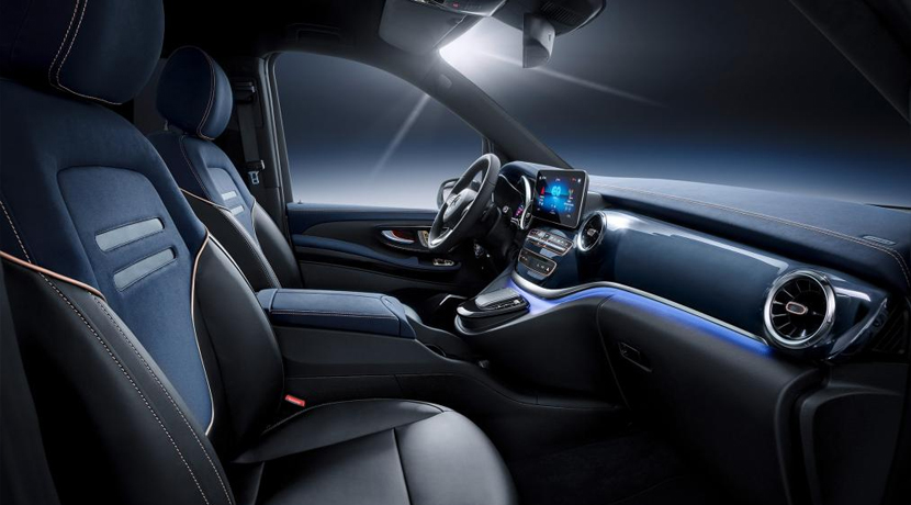 Interior Mercedes Concept EQV