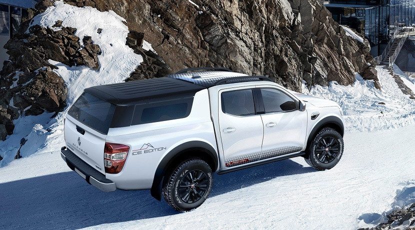 Rear of the Renault Alaskan Ice Edition Concept 