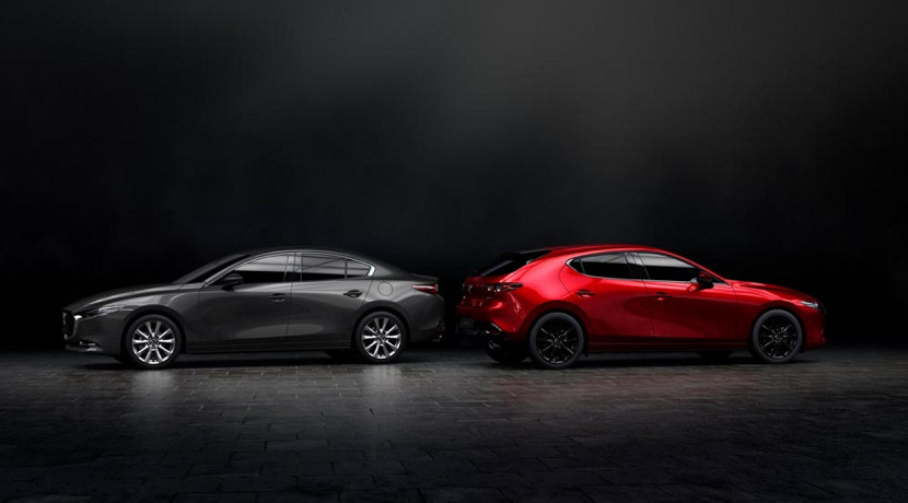 Mazda 3 fourth generation 5 doors and SportSedan